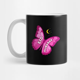 Eid Mubarak Butterfly Mug